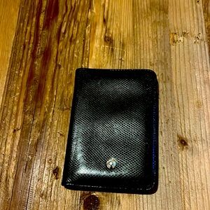 Montblanc Men’s Sartorial Businness Card/ Card Case Holder Wallet Gusset…